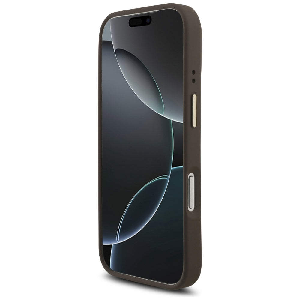 Futrola za Apple iPhone 17 Pro, Guess, Big 4G Classic Logo with Big Strap, Smeđa