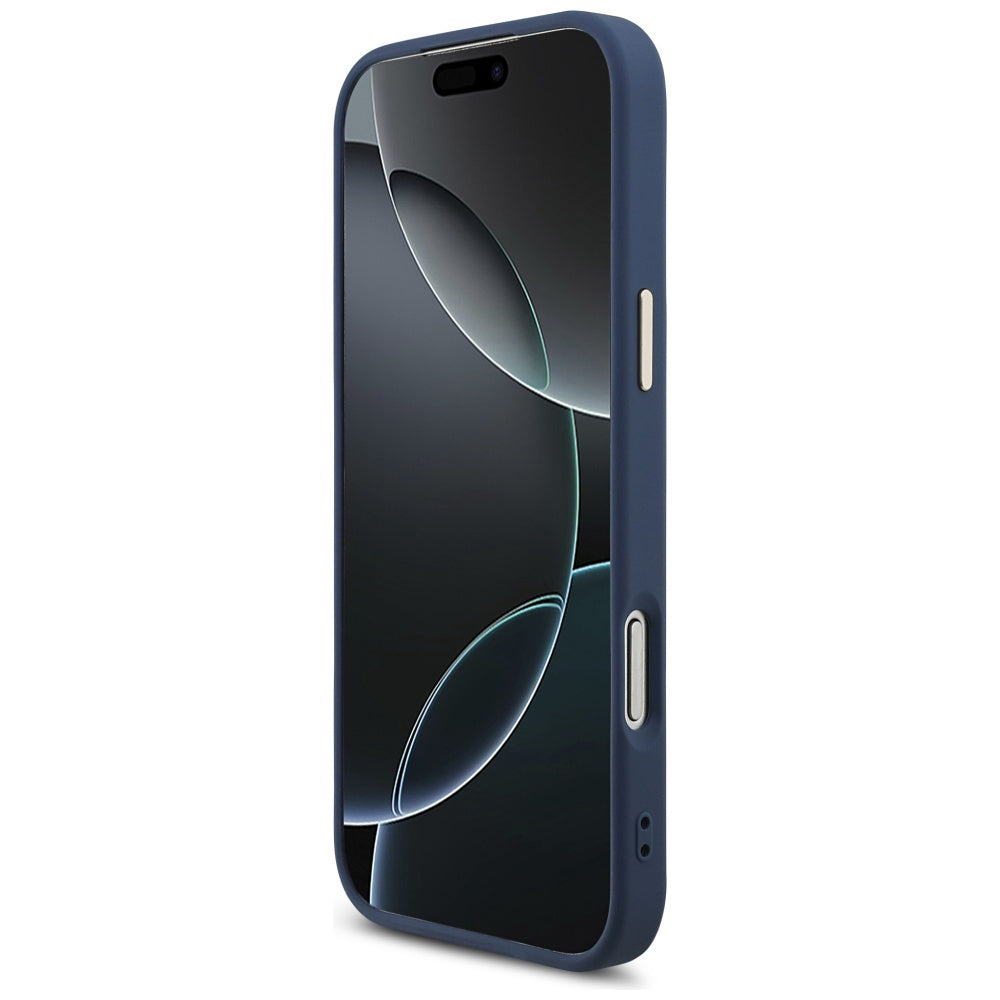 Futrola za Apple iPhone 17 Pro, Guess, Big 4G Logo Classic, Zlatno Plava