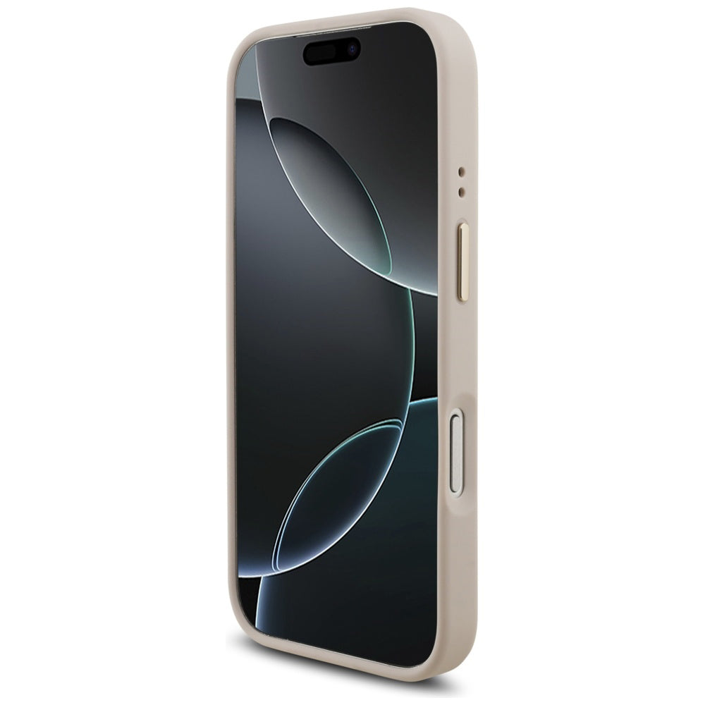 Futrola za Apple iPhone 17 Pro, Guess, Big 4G Logo Classic, Zlatno Roza