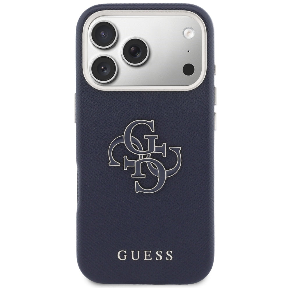 Futrola za Apple iPhone 17 Pro, Guess, Resin Logo, Plava