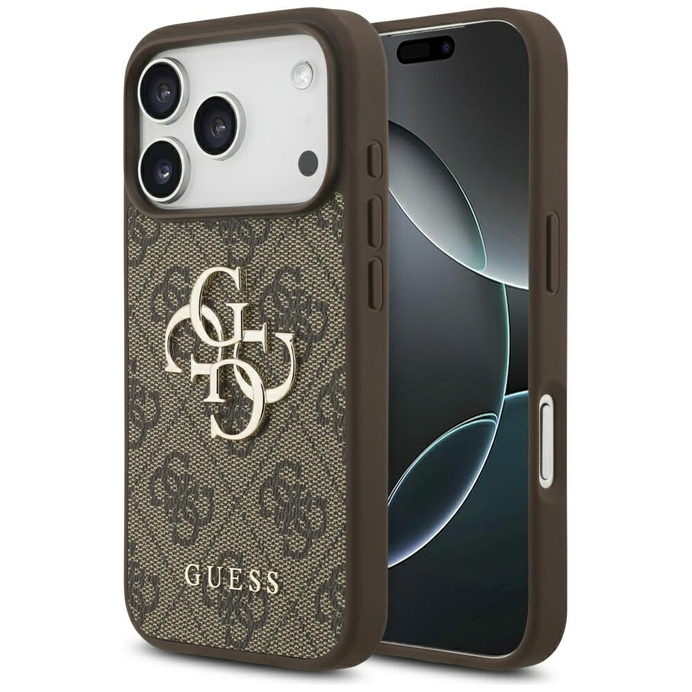 Futrola za Apple iPhone 17 Pro Max, Guess, 4G Big Logo, smeđa