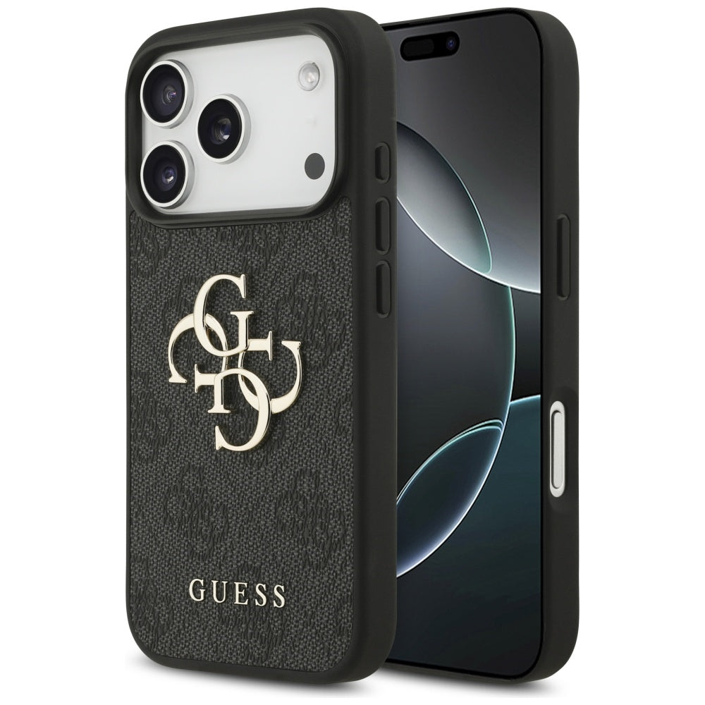 Futrola za Apple iPhone 17 Pro Max, Guess, 4G Big Logo, Crna