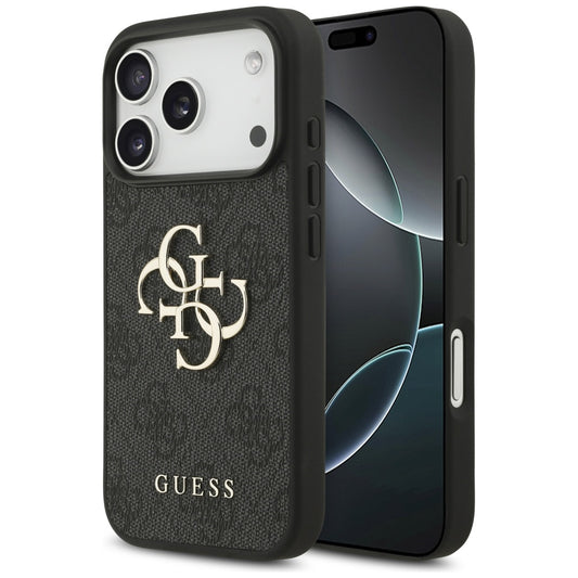 Futrola za Apple iPhone 17 Pro Max, Guess, 4G Big Logo, Crna