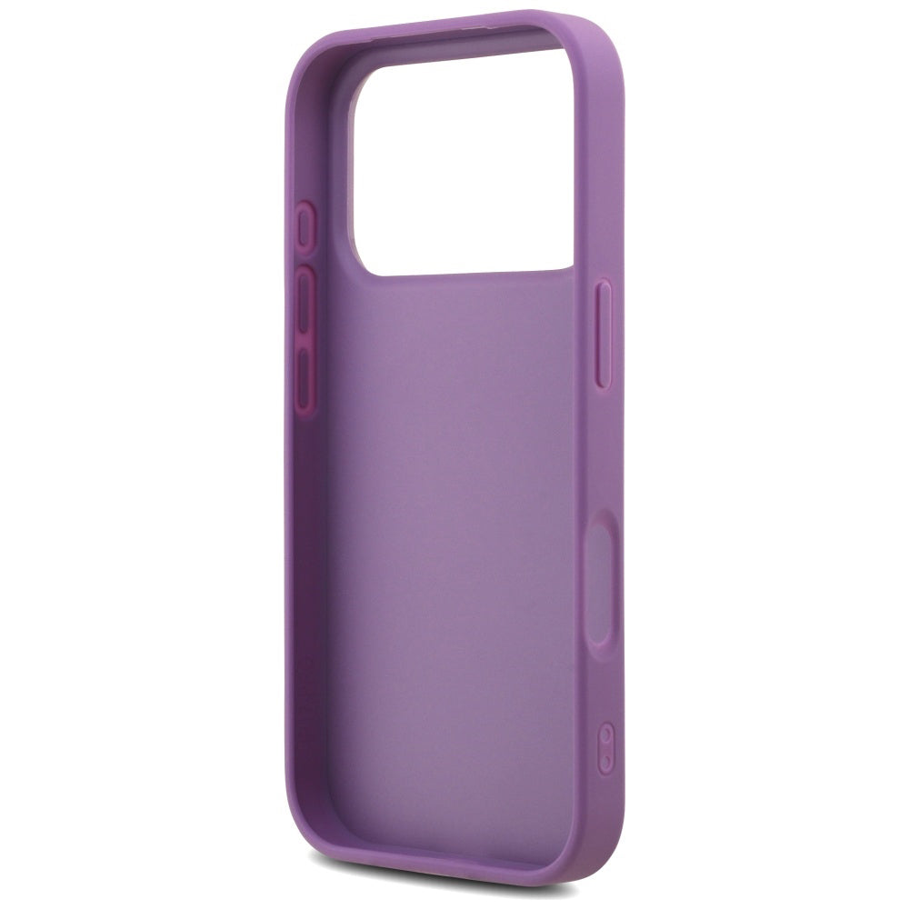 Futrola za Apple iPhone 17 Pro Max, Guess, Fixed Glitter Big 4G, Ljubičasta
