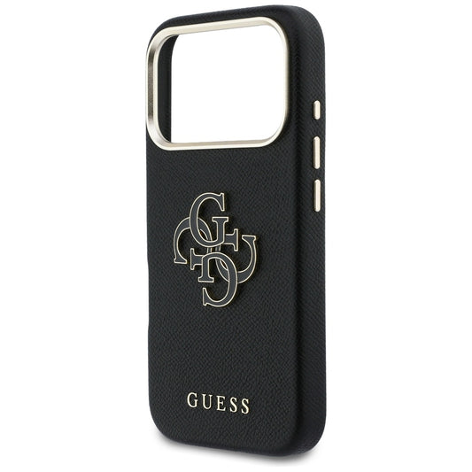 Futrola za Apple iPhone 17 Pro Max, Guess, Resin Logo, Crna