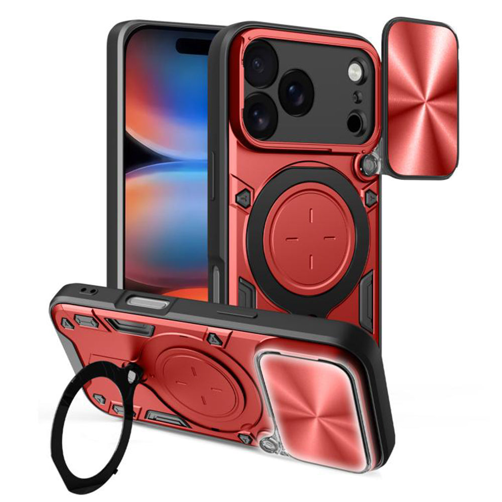 Futrola za Apple iPhone 17 Pro Max, Techsuit, CamGuard Pro, Crvena