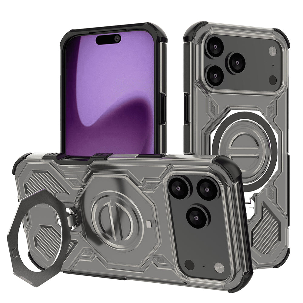 Futrola za Apple iPhone 17 Pro Max, Techsuit, Carbon Shield Pro, Svijetlo crna