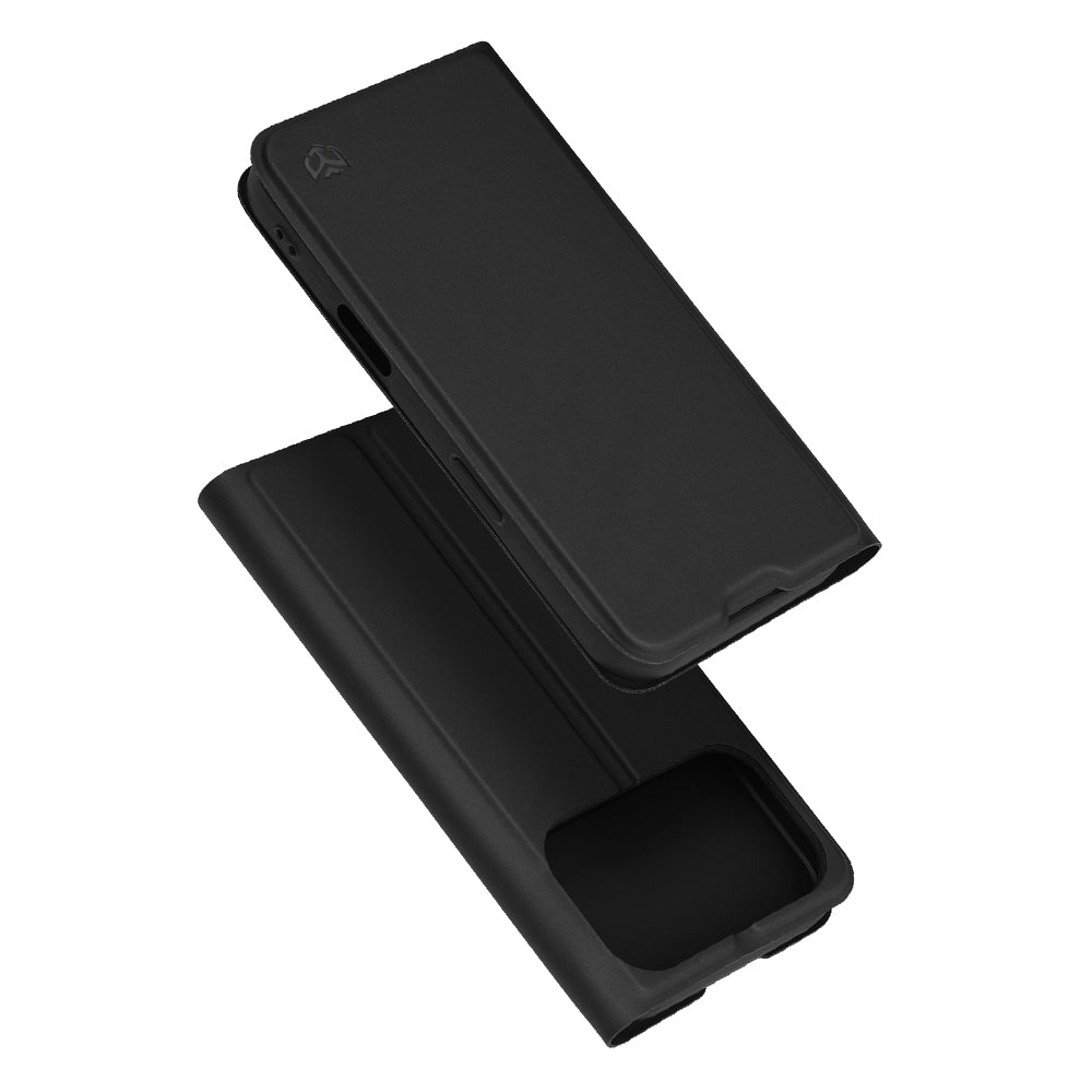 Futrola za Apple iPhone 17 Pro Max, Techsuit, Magskin Book, Crna