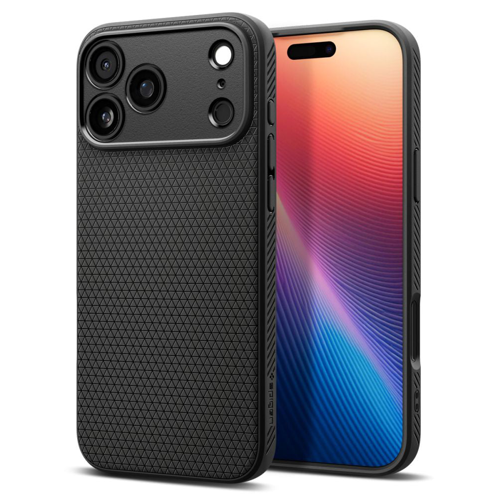 Futrola za Apple iPhone 17 Pro, Spigen, Liquid Air, Mat crna ACS10331