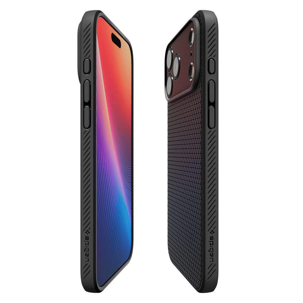 Futrola za Apple iPhone 17 Pro, Spigen, Liquid Air, Mat crna ACS10331