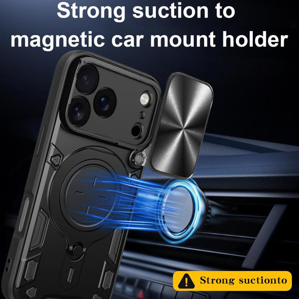 Futrola za Apple iPhone 17 Pro, Techsuit, CamGuard Pro, Zlatno Roza