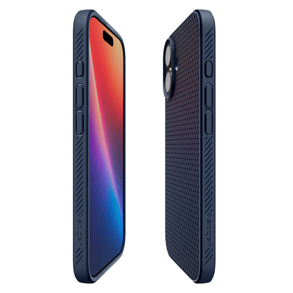 Futrola za Apple iPhone 17, Spigen, Liquid Air, Mornar plava ACS10370