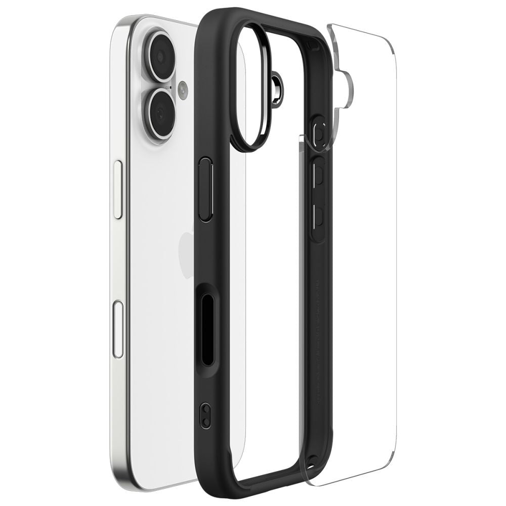 Futrola za Apple iPhone 17, Spigen, Ultra Hybrid, Mat Crna ACS10377