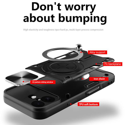 Futrola za Apple iPhone 17, Techsuit, CamGuard Pro, Crvena