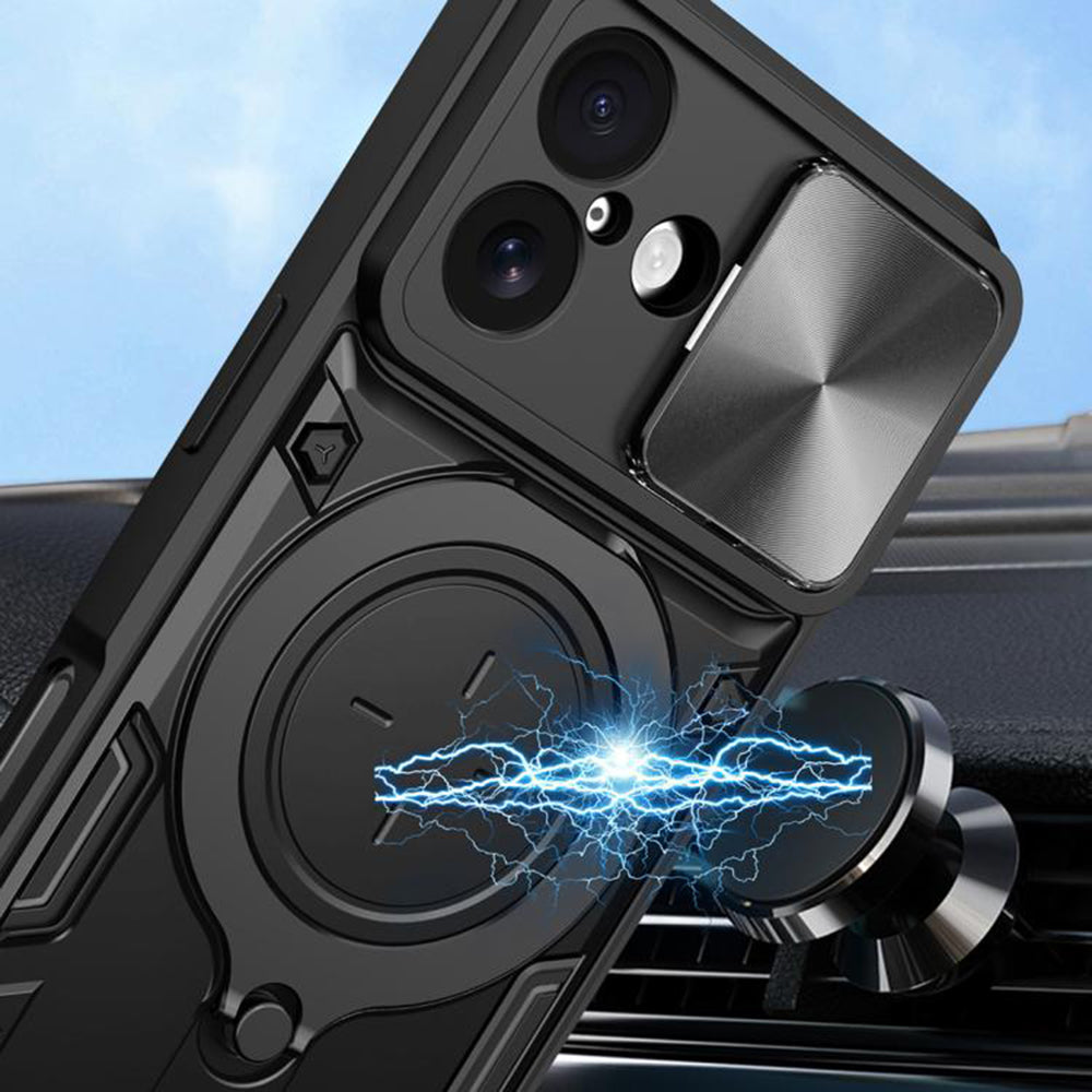 Futrola za Apple iPhone 17, Techsuit, CamGuard Pro, Crvena