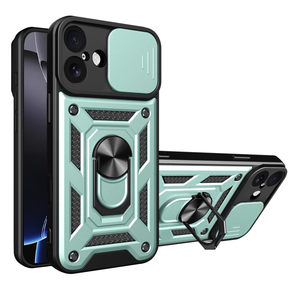 Futrola za Apple iPhone 17, Techsuit, CamShield, Zelena