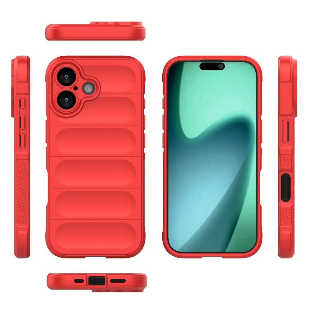 Futrola za Apple iPhone 17, Techsuit, Magic Shield, Crvena