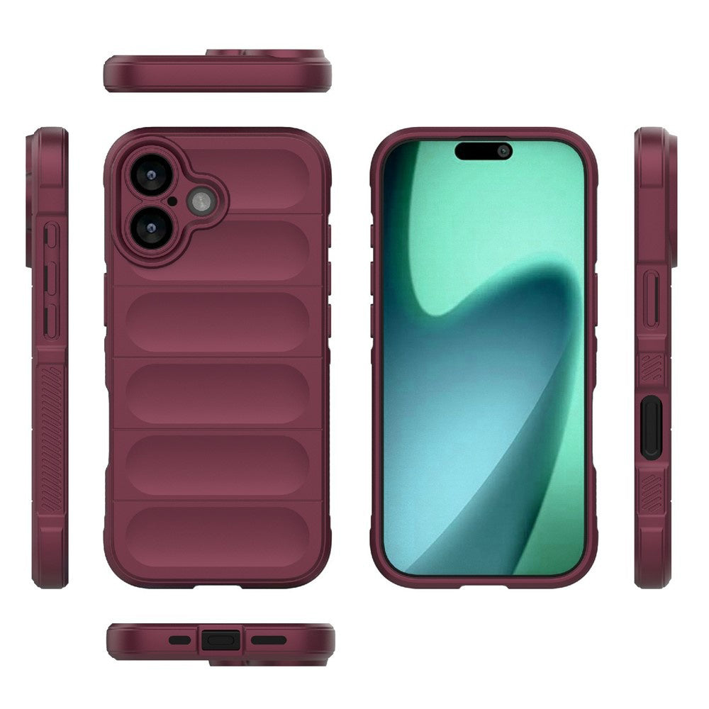 Futrola za Apple iPhone 17, Techsuit, Magic Shield, Višnja