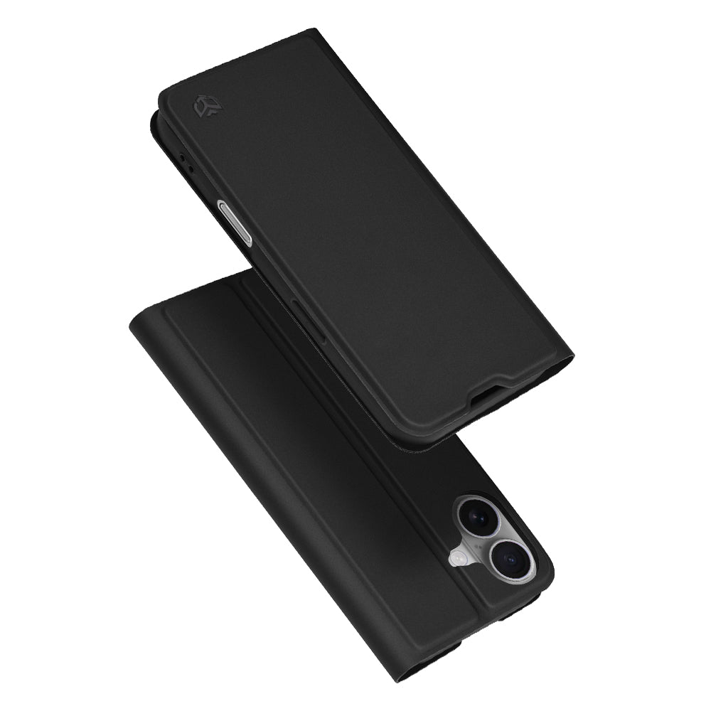 Futrola za Apple iPhone 17, Techsuit, Magskin Book, Crna