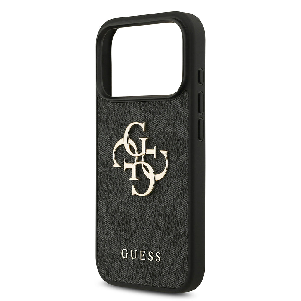 Maska za Apple iPhone 18 Pro / 17 Pro, Guess, 4G Big Logo, Crna