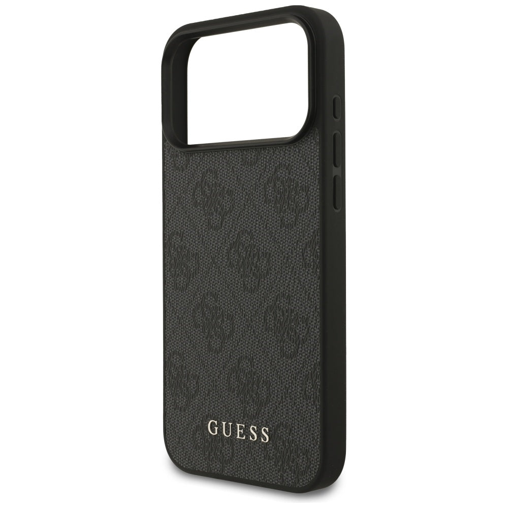 Maska za Apple iPhone 18 Pro / 17 Pro, Guess, 4G Classic Logo, Crna