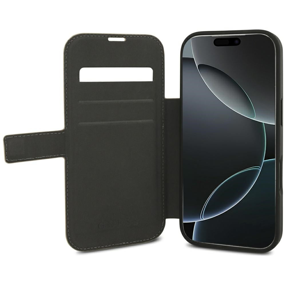 Maska za Apple iPhone 18 Pro / 17 Pro, Guess, 4G Metal Logo, Roza