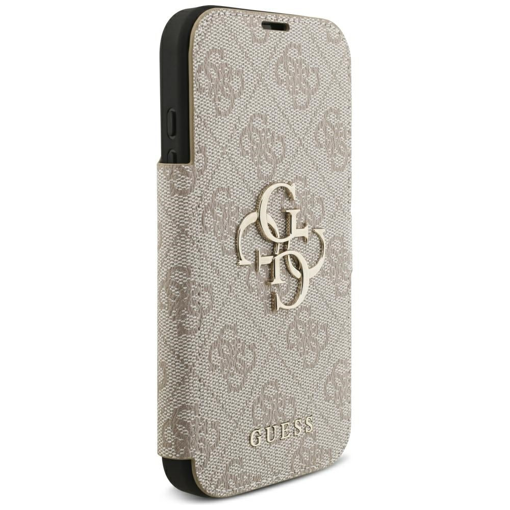 Maska za Apple iPhone 18 Pro / 17 Pro, Guess, 4G Metal Logo, Roza