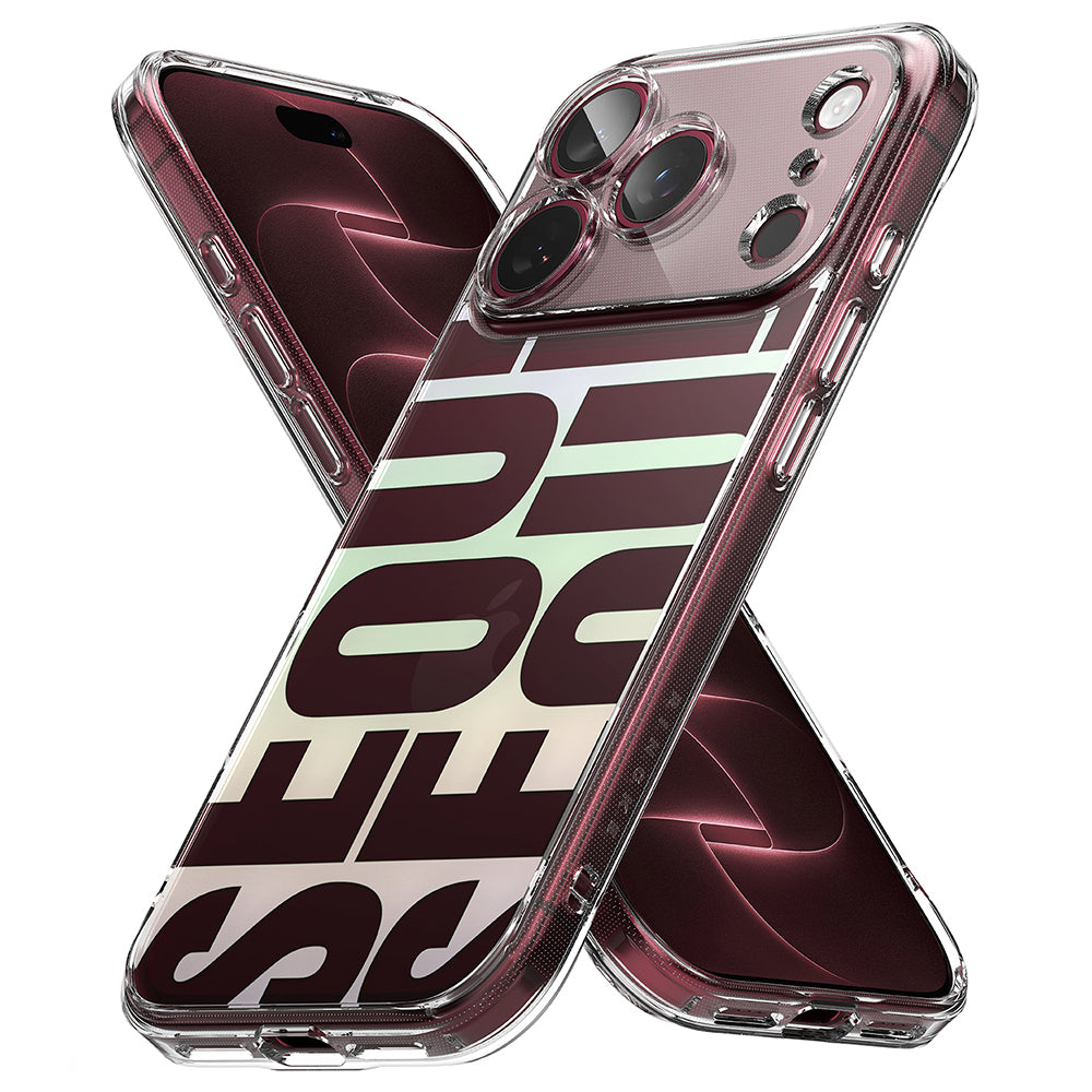 Maska za Apple iPhone 18 Pro / 17 Pro, Ringke, Fusion Seoul, Bordo