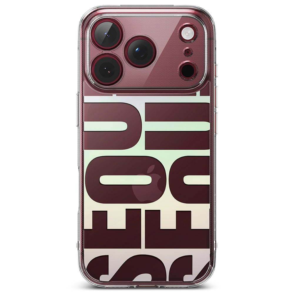 Maska za Apple iPhone 18 Pro / 17 Pro, Ringke, Fusion Seoul, Bordo