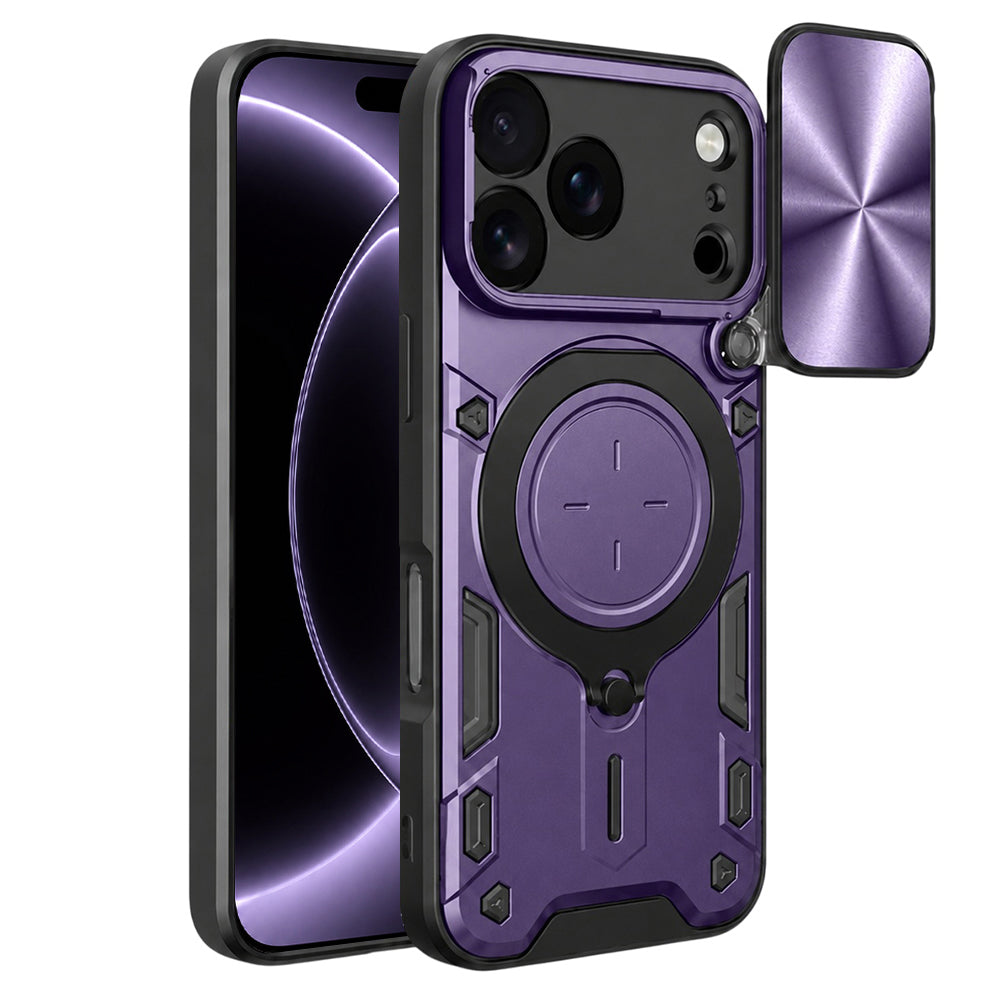 Maska za Apple iPhone 18 Pro / 17 Pro, Techsuit, CamGuard Pro, Ljubičasta