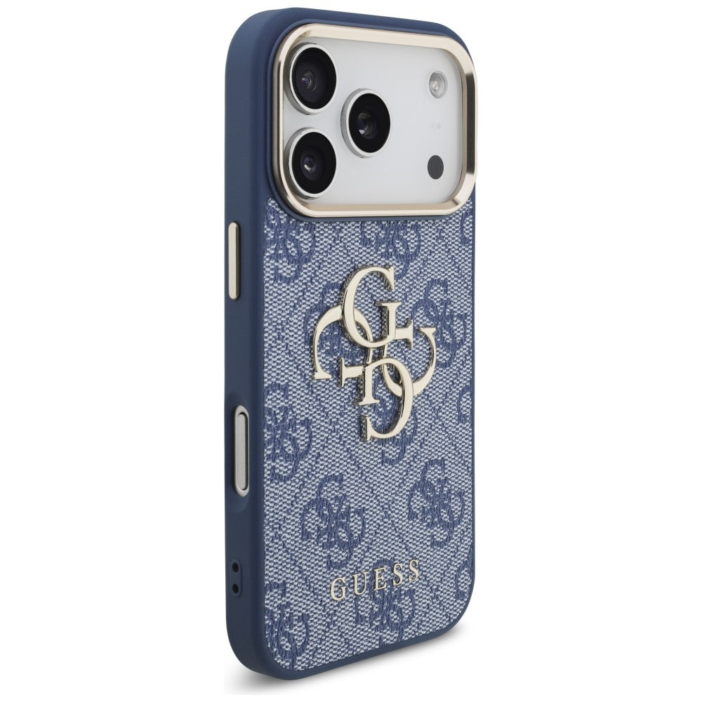 Maska za Apple iPhone 18 Pro Max / 17 Pro Max, Guess, 4G Big Classic Logo, Plava