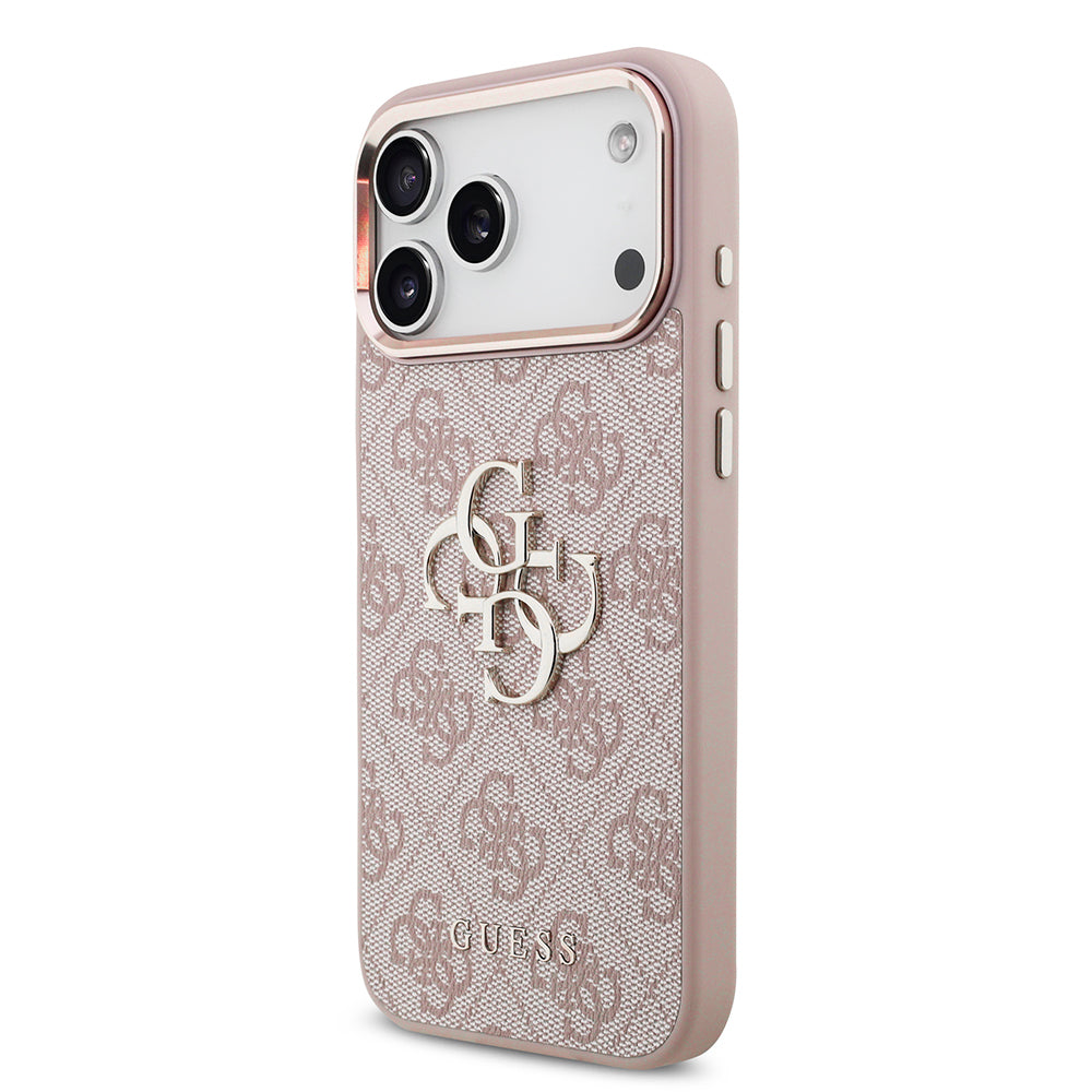 Maska za Apple iPhone 18 Pro Max / 17 Pro Max, Guess, 4G Big Classic Logo, Roza