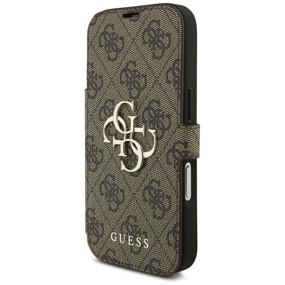 Maska za Apple iPhone 18 Pro Max / 17 Pro Max, Guess, 4G Metal Logo, Smeđa