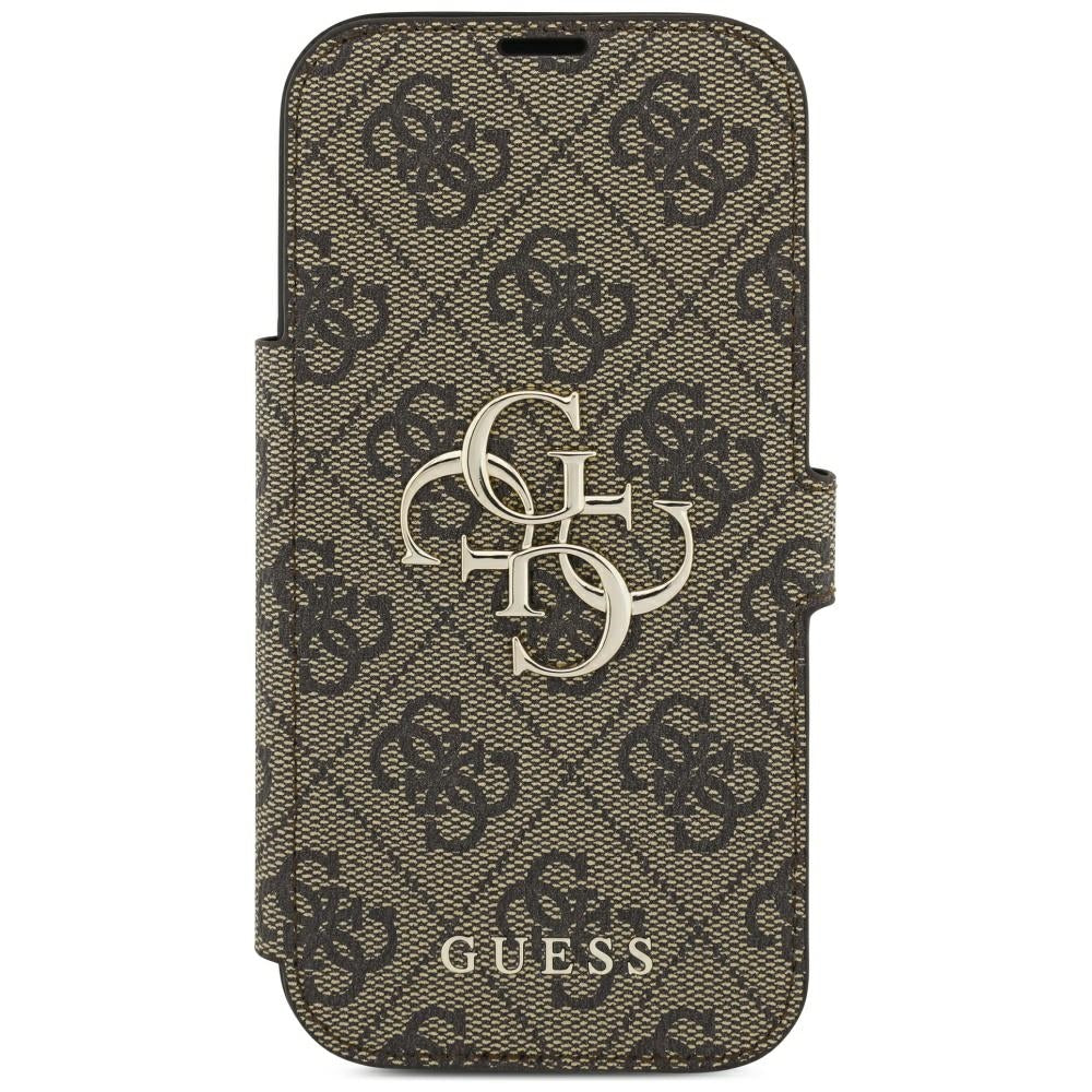 Maska za Apple iPhone 18 Pro Max / 17 Pro Max, Guess, 4G Metal Logo, Smeđa