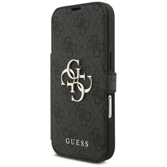 Maska za Apple iPhone 18 Pro Max / 17 Pro Max, Guess, 4G Metal Logo, Crna