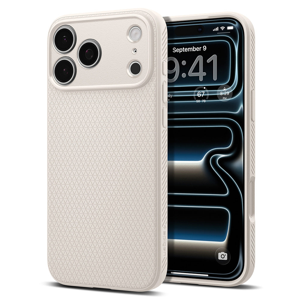 Maska za Apple iPhone 18 Pro Max / 17 Pro Max, Spigen, Liquid Air, Bež ACS12114
