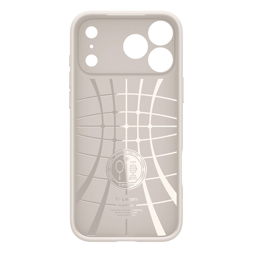 Maska za Apple iPhone 18 Pro Max / 17 Pro Max, Spigen, Liquid Air, Bež ACS12114