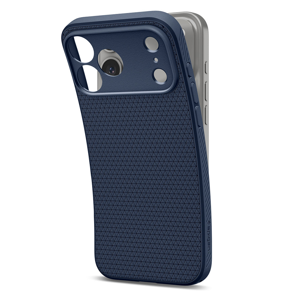 Maska za Apple iPhone 18 Pro Max / 17 Pro Max, Spigen, Liquid Air, Tamnoplava ACS12112