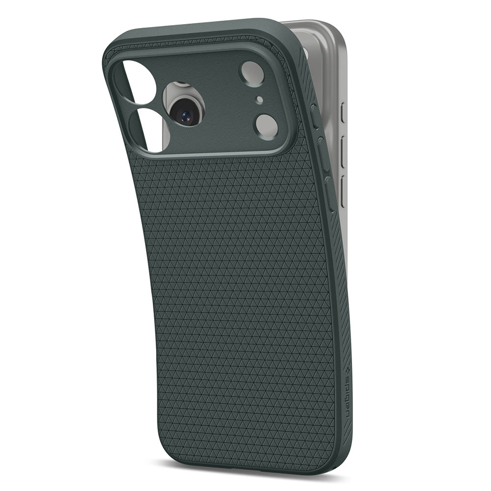 Maska za Apple iPhone 18 Pro Max / 17 Pro Max, Spigen, Liquid Air, Zelena ACS12113
