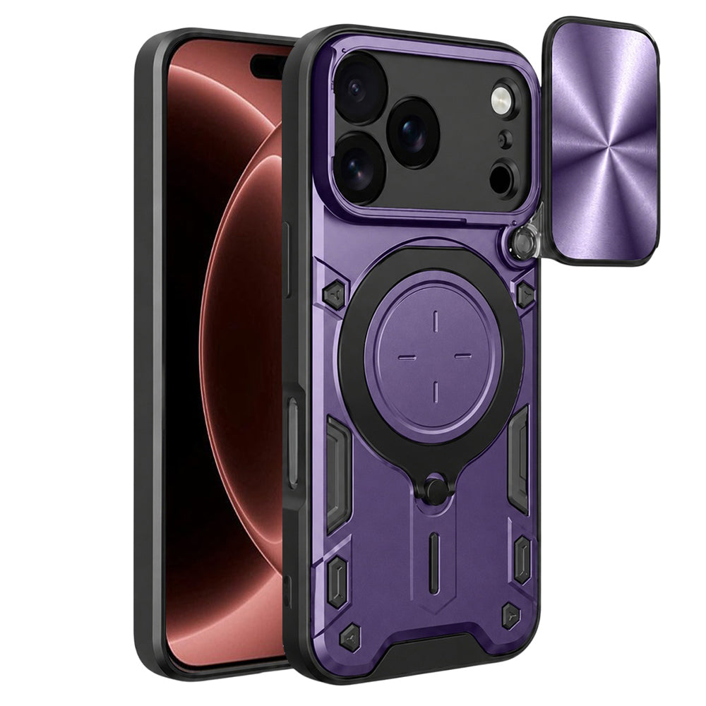 Maska za Apple iPhone 18 Pro Max / 17 Pro Max, Techsuit, CamGuard Pro, Ljubičasta