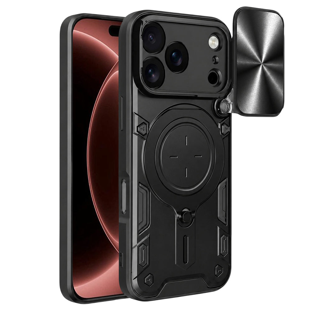 Maska za Apple iPhone 18 Pro Max / 17 Pro Max, Techsuit, CamGuard Pro, Crna