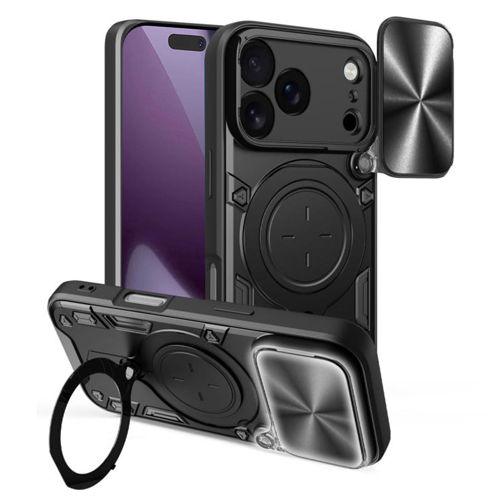 Maska za Apple iPhone 18 Pro Max / 17 Pro Max, Techsuit, CamGuard Pro, Crna