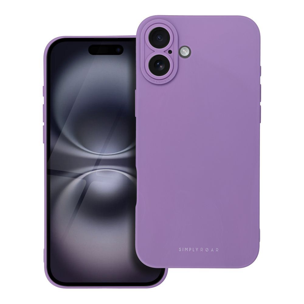 Maska za Apple iPhone 16 Plus, OEM, Roar Luna, Ljubičasta
