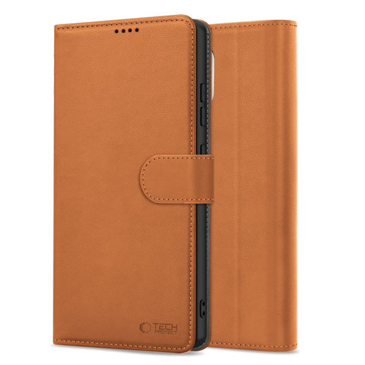 Futrola za Apple iPhone 16e, Tech-Protect, Wallet, Smeđa