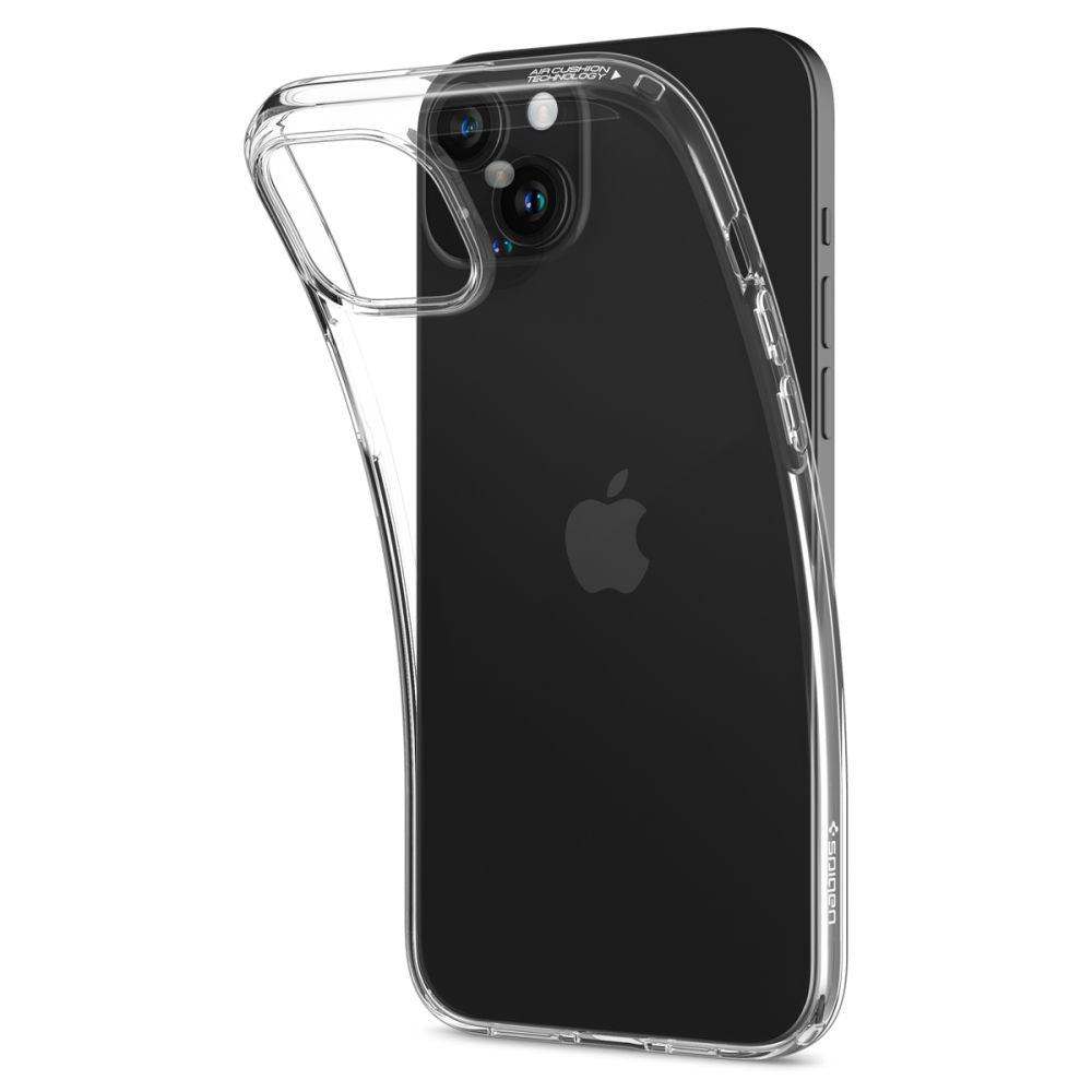 Futrola za Apple iPhone 15, Spigen, Liquid Crystal, Prozirna