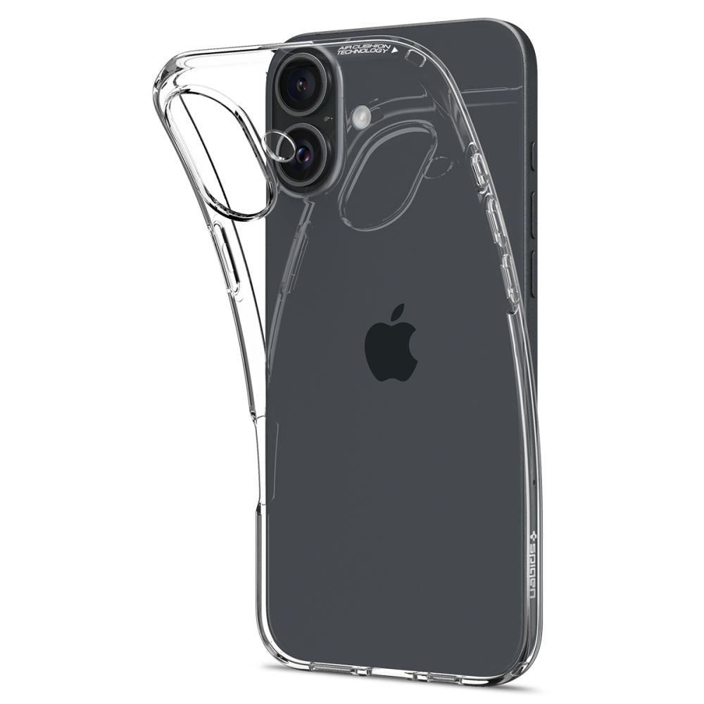Futrola za Apple iPhone 16 Plus, Spigen, Liquid Crystal, Prozirna ACS08064