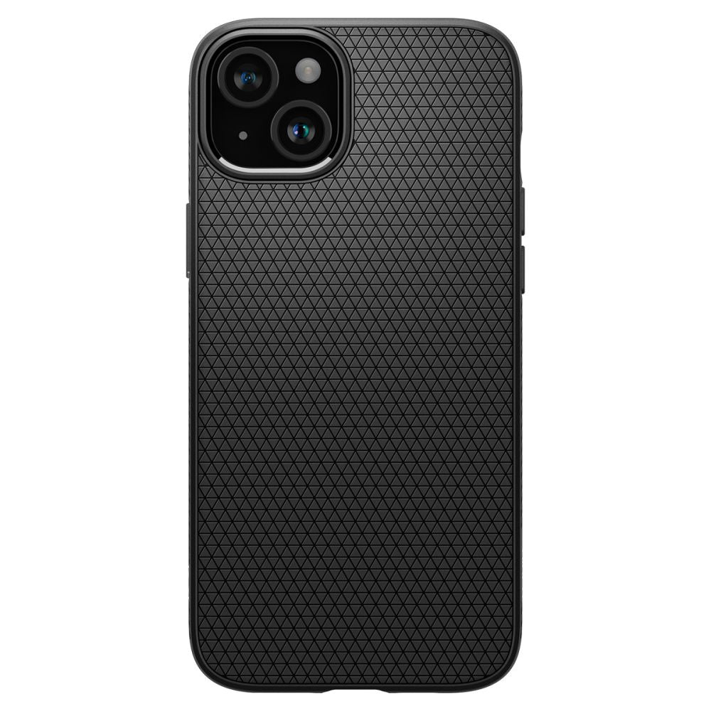 Futrola za Apple iPhone 15, Spigen, Liquid Air Matte, Crna ACS06790