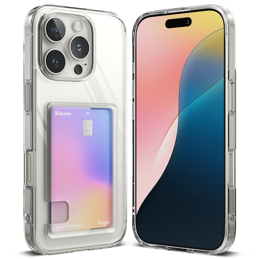 Futrola za Apple iPhone 16 Pro Max, Ringke, Fusion Card, Prozirna