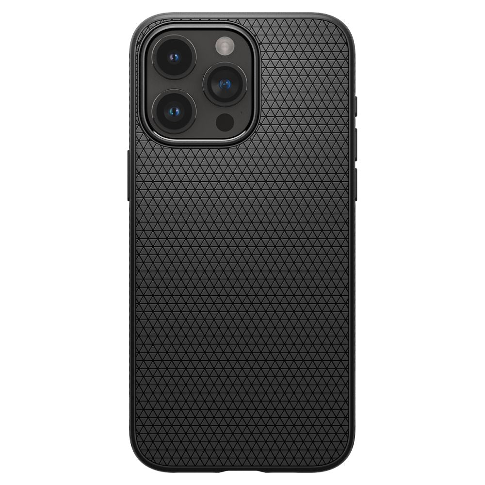 Futrola za Apple iPhone 15 Pro, Spigen, Liquid Air Matte, Crna ACS06704