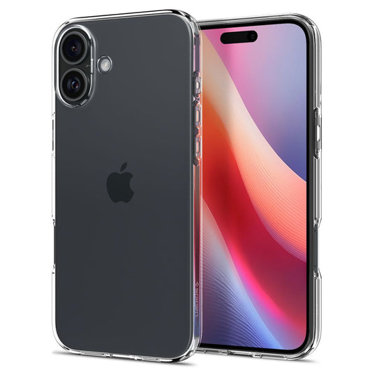 Futrola za Apple iPhone 16 Plus, Spigen, Liquid Crystal, Prozirna ACS08064